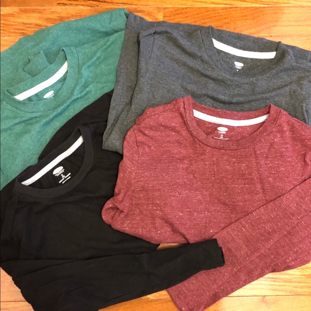 4 Long Sleeve Tees